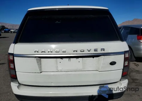 2016 Land Rover Range Rover from USA, damaged, VIN SALGR2PFXGA287824